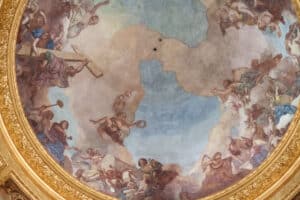 Dome of the tomb of Napoleon Bonaparte at Les Invalides