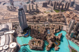 Dubai from Burj Khalifa