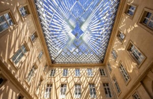 Interiors of hotel de la Marine, Paris, France