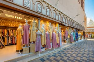 Dubai Global Village, clothing shop